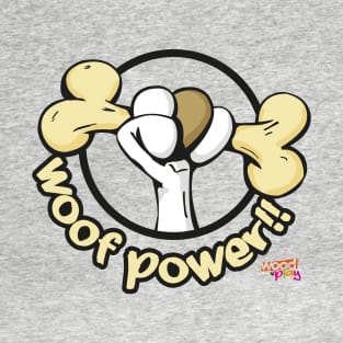 WOOF POWER!! Wood&Play T-Shirt